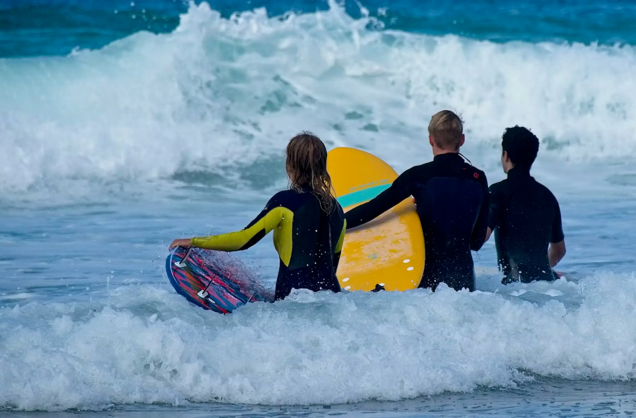 Surfing lesson picture