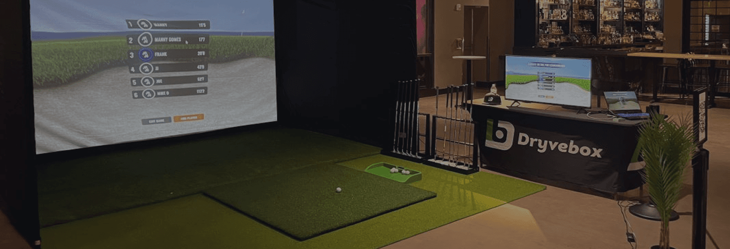 DryveBox Golf Simulator Background