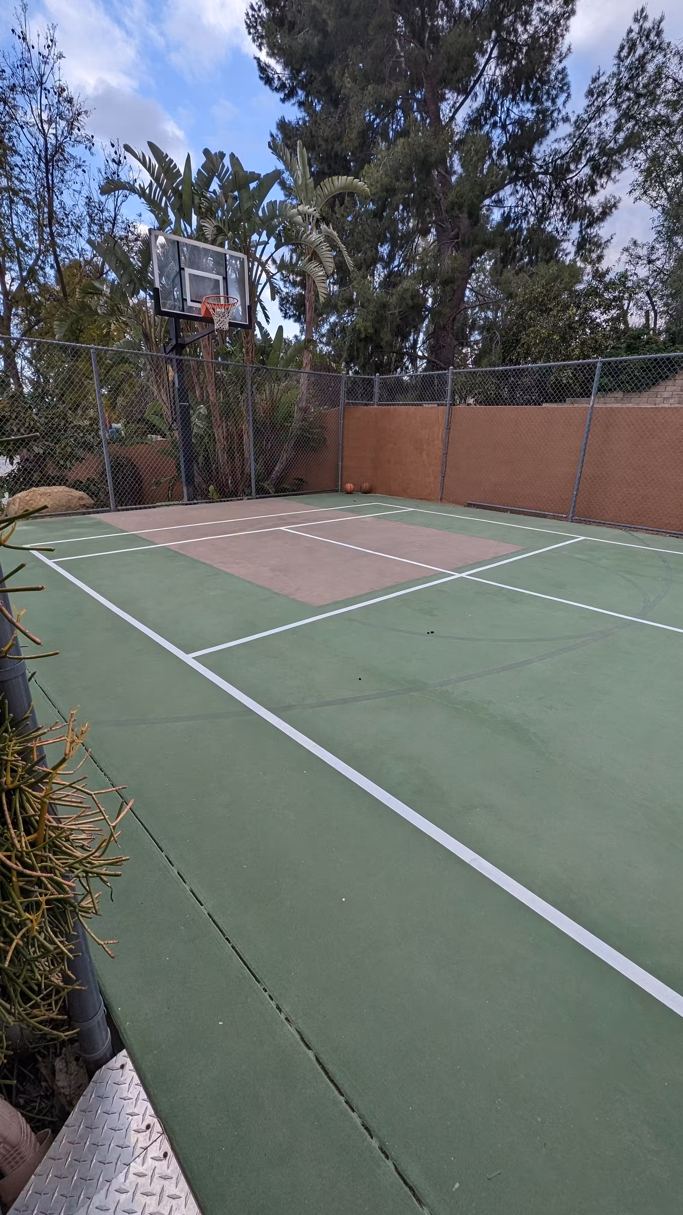 Chatsworth Private Basketball Court 