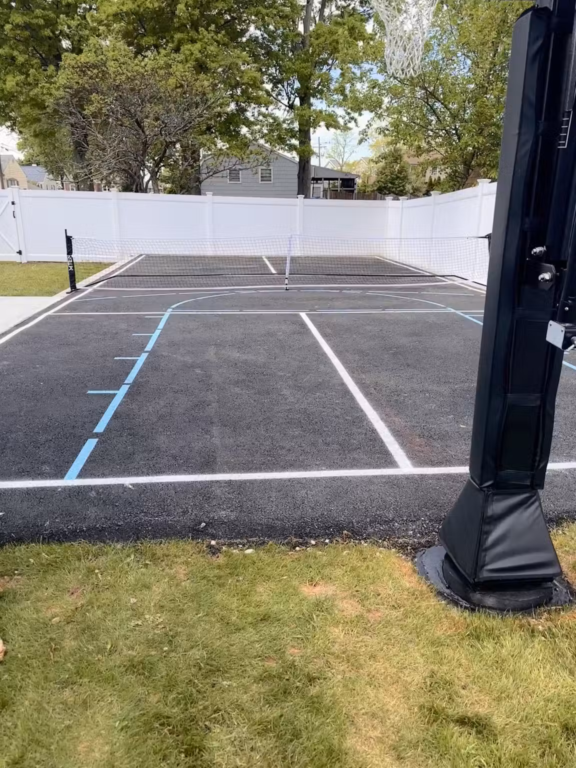 Pickleball + Basketball Court