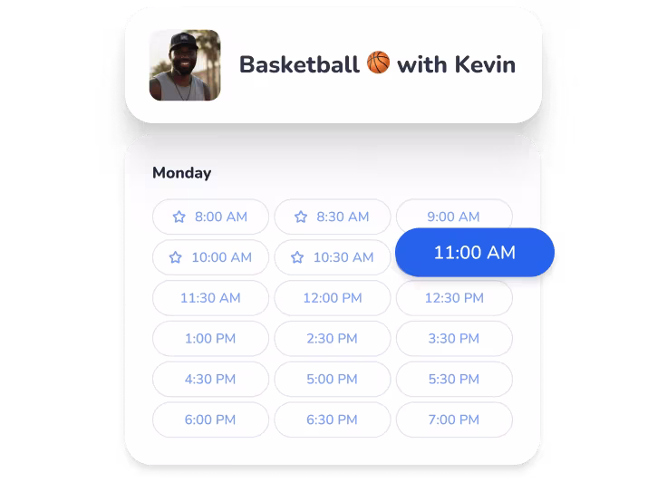 Book & pay online, in seconds